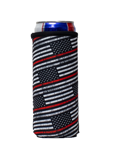 Red Line 12oz Slim Can Cooler