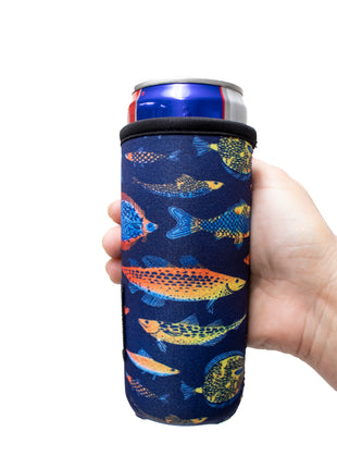 Neon Fish 12oz Slim Can Handler™ - Limited Edition*