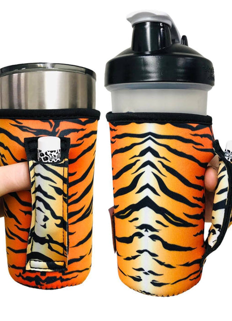 Tiger stripes 20oz Large Coffee / Tea / Tumbler Handler™
