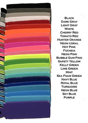 12oz Slim/Skinny Neoprene Collapsible Energy Drink Can Cooler Sleeve