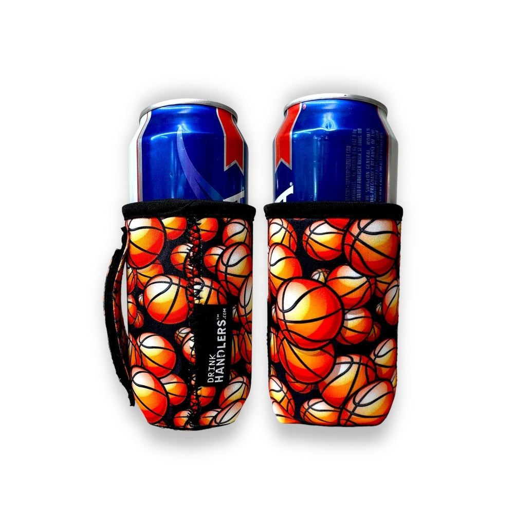 Basketball 12oz Stubby Can Handler™ - Drink Handlers