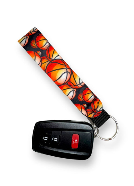 Basketball Wristlet Keychain - Drink Handlers