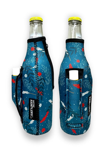 Christmas Tinsel 12oz Bottleneck Handler™ - Drink Handlers