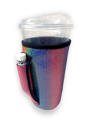 Cosmic Craze 16oz PINT Glass / Medium Fountain Drinks and Hot Coffee Handlers™ - Drink Handlers