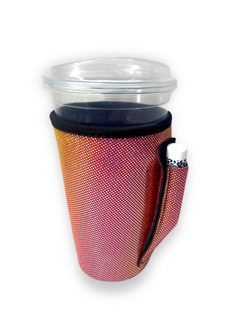 Cosmic Craze 16oz PINT Glass / Medium Fountain Drinks and Hot Coffee Handlers™ - Drink Handlers