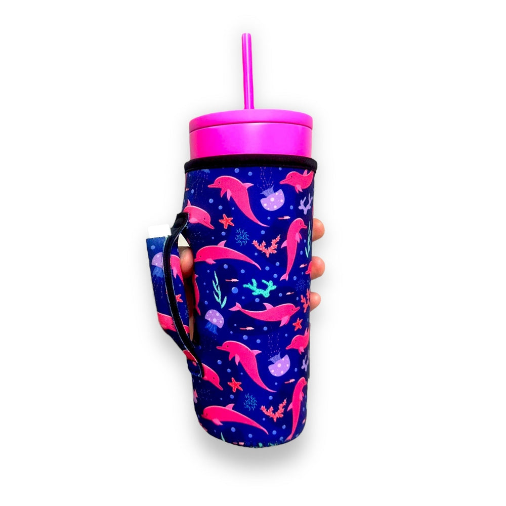 Dolphins 30oz Tumbler Handler™ - Drink Handlers