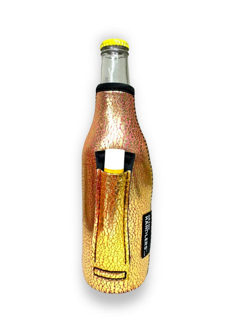 Glimmering Gold 12oz Bottleneck Handler™ - Drink Handlers