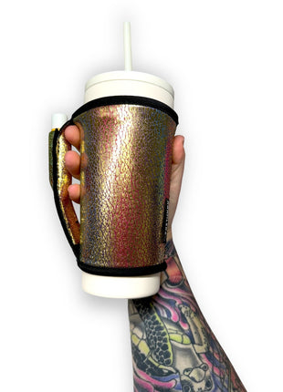 Glimmering Gold Large / XL Bottomless Handler™ - Drink Handlers