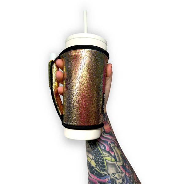 Glimmering Gold Large / XL Bottomless Handler™ - Drink Handlers