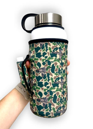 Green Duck Camo 30oz Tumbler Handler™ - Drink Handlers