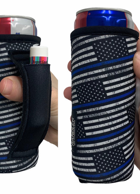 Back The Blue 12oz Slim Can Handler™