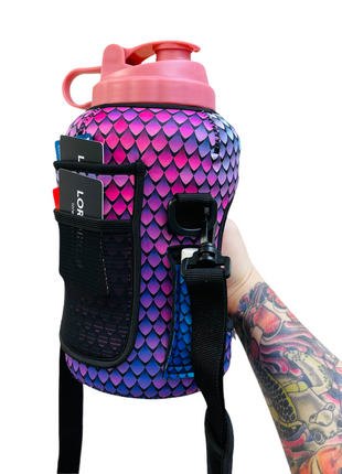 Purple Mermaid 1/2 Gallon Jug Carrying Handler™