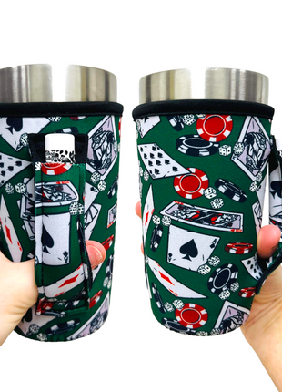 Poker 20oz Large Coffee / Tea / Tumbler Handler™