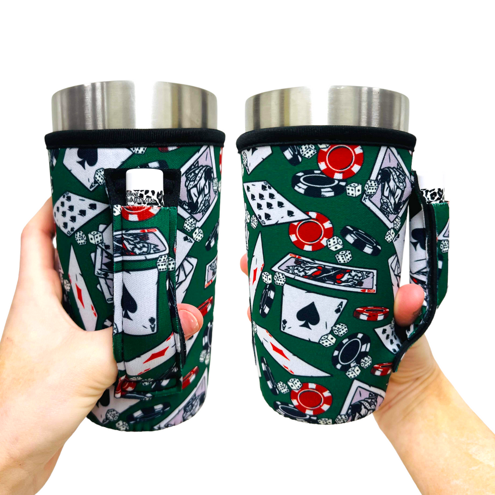 Poker 20oz Large Coffee / Tea / Tumbler Handler™