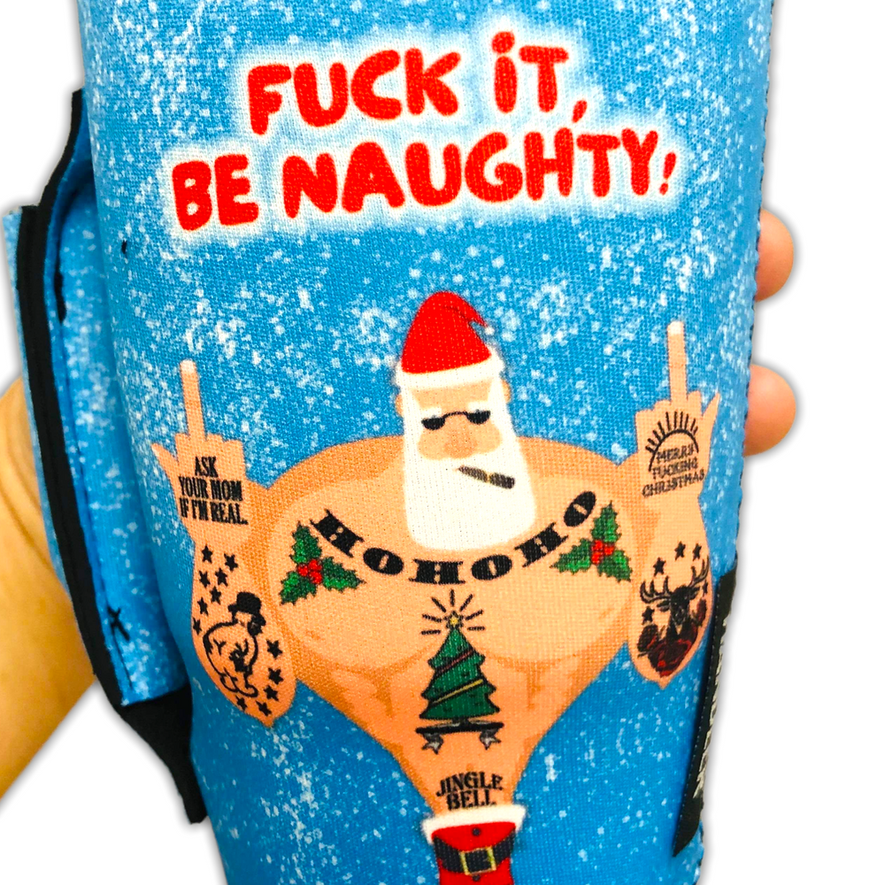 *EXPLICIT Santa 20oz Large Coffee / Tea / Tumbler Handler™