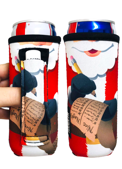 Santa's List 12oz Slim Can Handler™