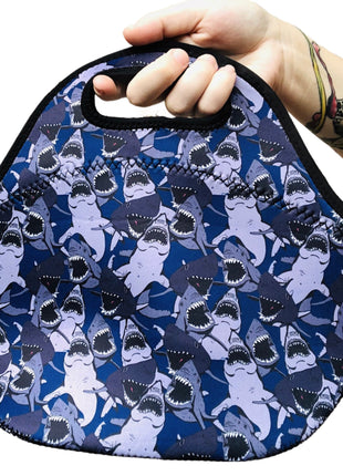 Daddy Shark Lunch Bag Tote