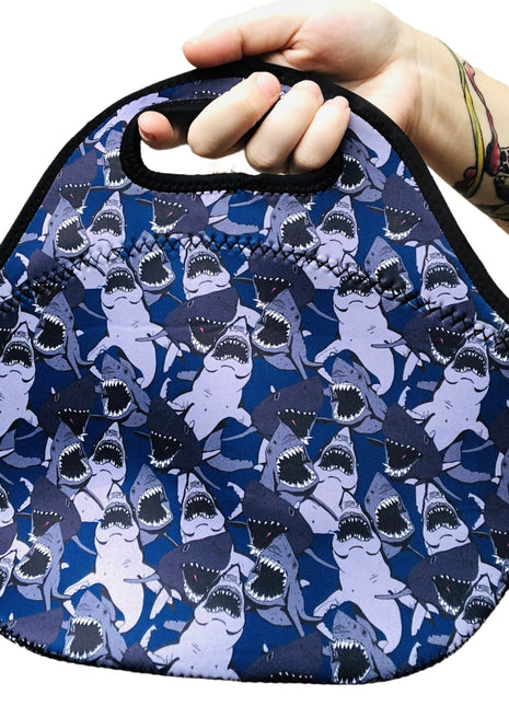 Daddy Shark Lunch Bag Tote