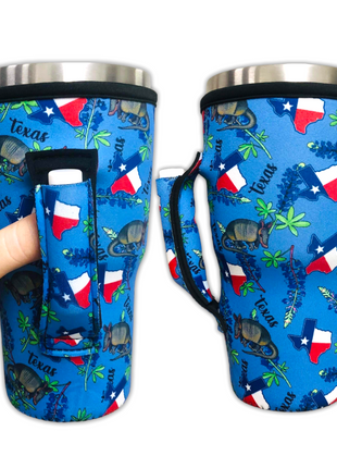 Texas Blue Bonnets 30-40oz Tumbler Handler™