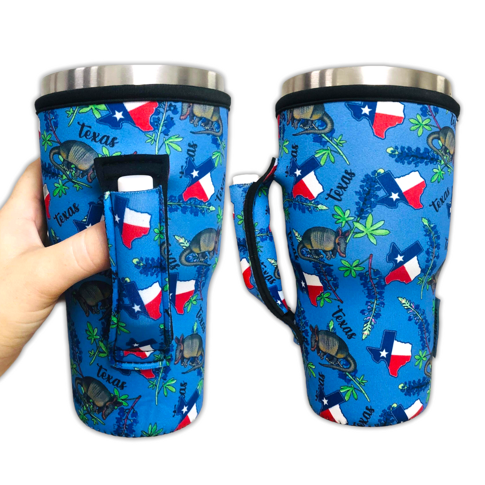 Texas Blue Bonnets 30-40oz Tumbler Handler™