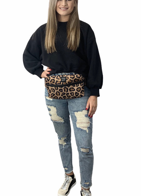 Leopard Fanny Packin' Tote