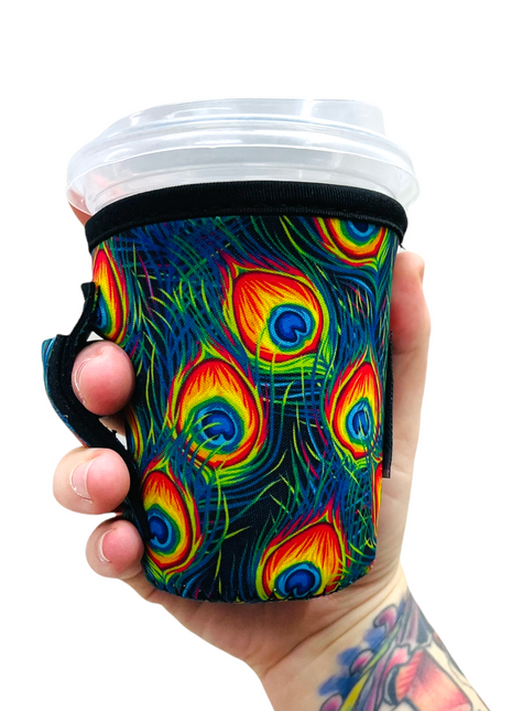 Peacock Feathers Small & Medium Coffee Handler™