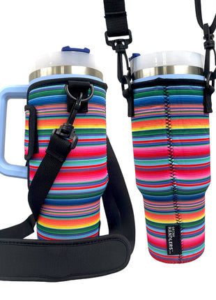 Serape 40oz Tumbler With Handle Sleeve