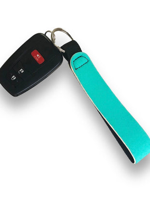 Sea Foam Green Wristlet Keychain