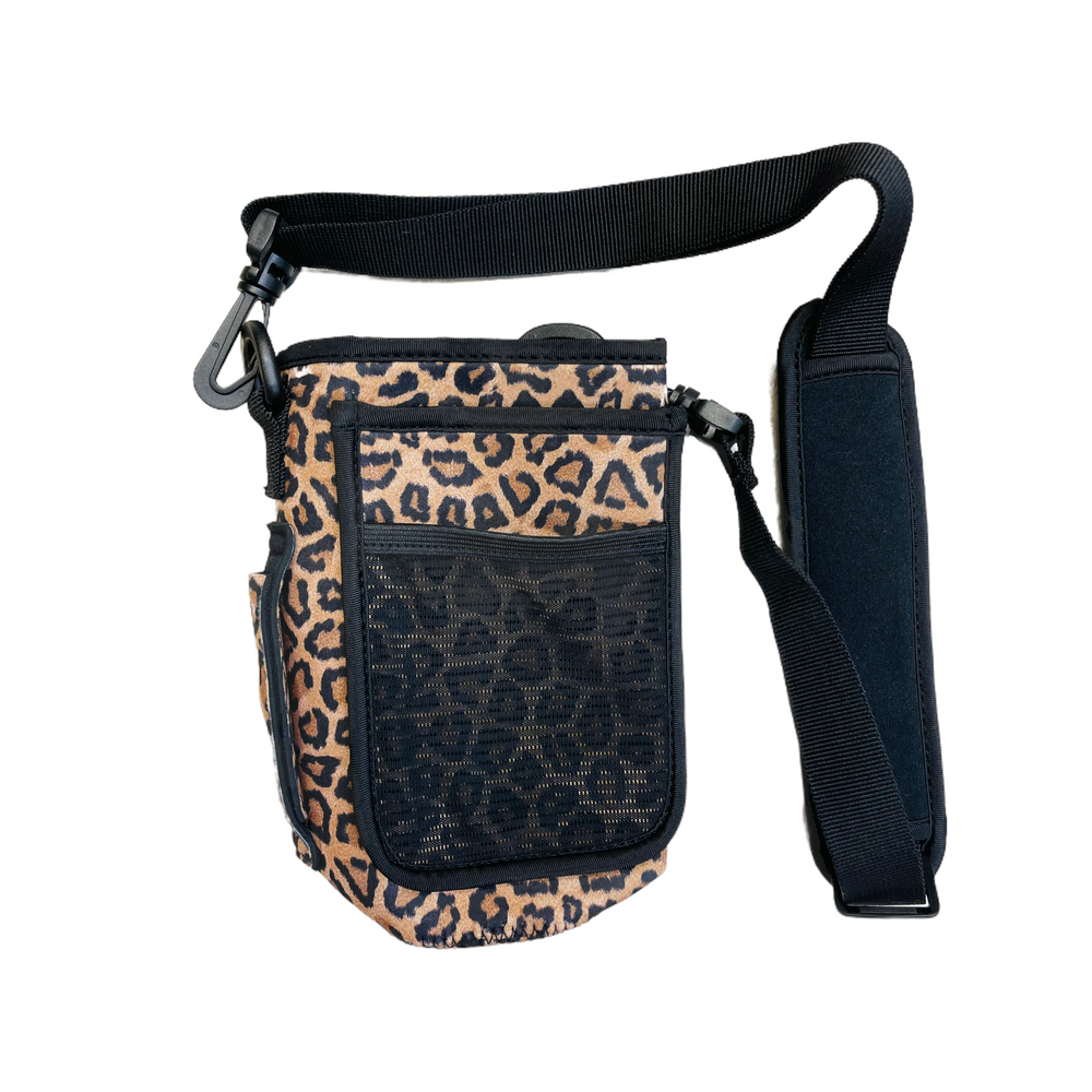 Leopard 30-40oz Tumbler Handler™  With Carrying Strap