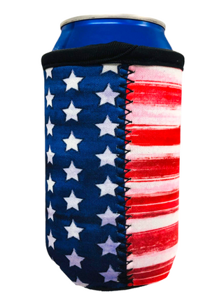 12oz Stubby Can Cooler - ACADEMY -  USA Merica