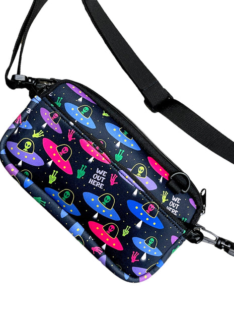 Aliens Cross Body Purse