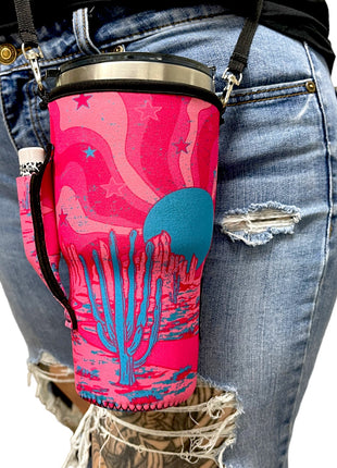 30oz Large Coffee Handler™ W/ Carrying Strap