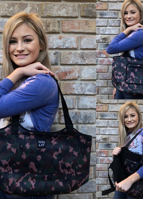 Camo Neoprene Tote