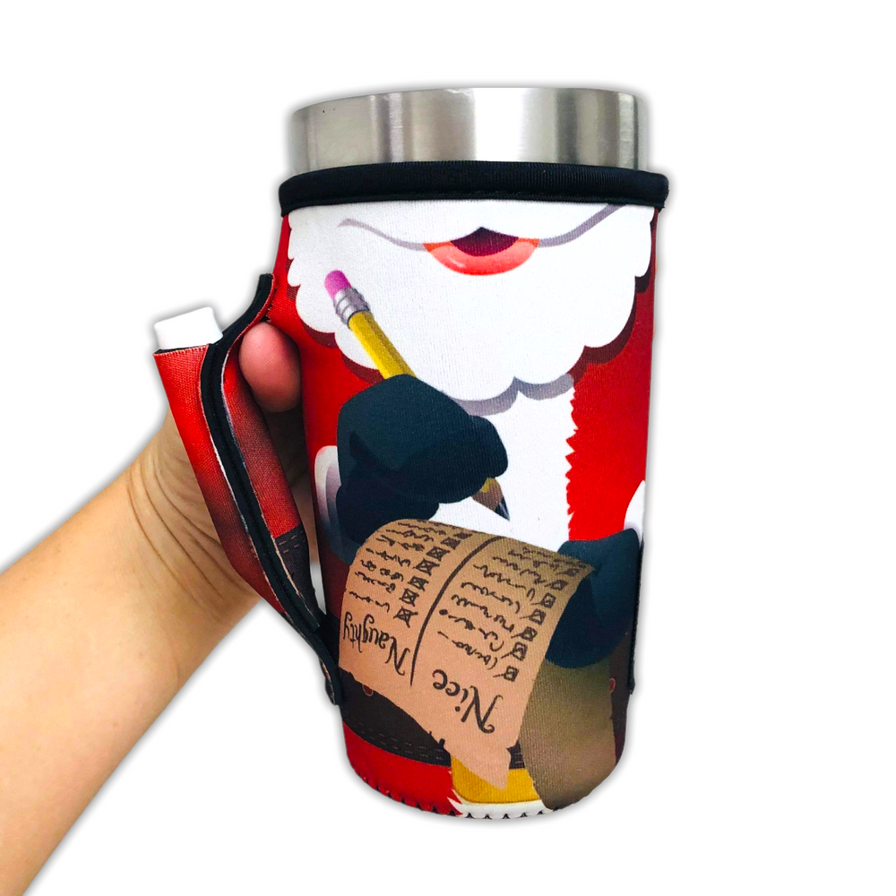Santa's List  20oz Large Coffee / Tea / Tumbler Handler™