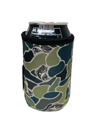 Fish Camo 12oz Stubby Can Handler™