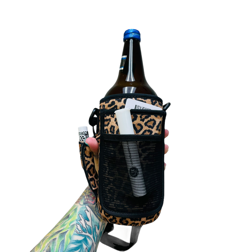 Leopard 30-40oz Tumbler Handler™  With Carrying Strap