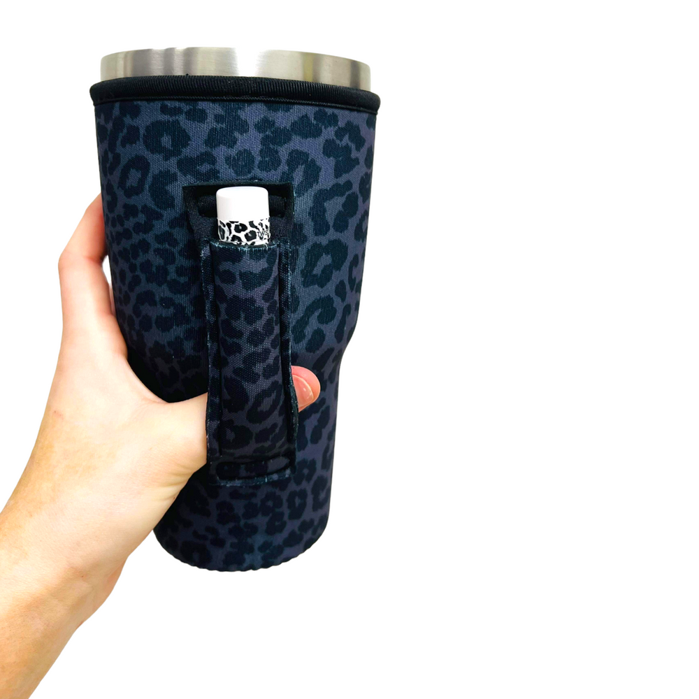 Black Leopard 30oz Tumbler Handler™