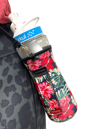 16oz Water Bottle Handler  W/ Carrying Strap