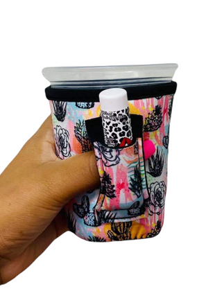 Summer Cactus Small & Medium Coffee Handler™