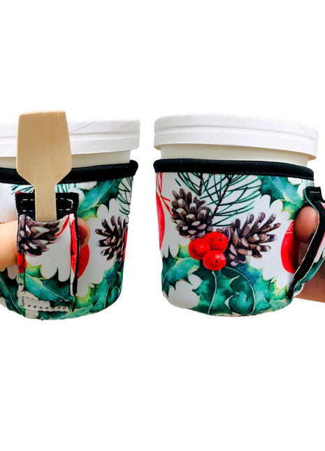 Holly Jolly Pint Ice Cream Handler