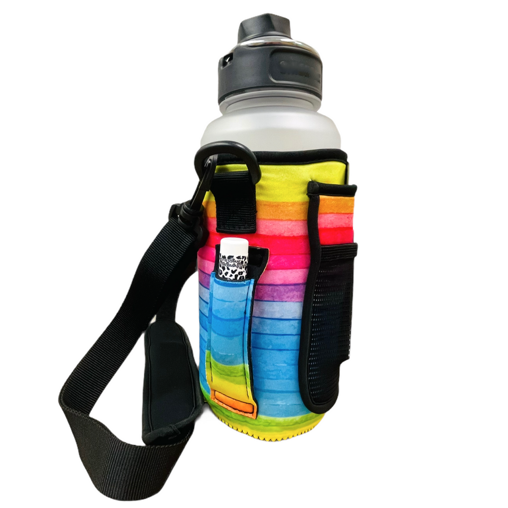 Rainbow 30-40oz Tumbler Handler™  With Carrying Strap