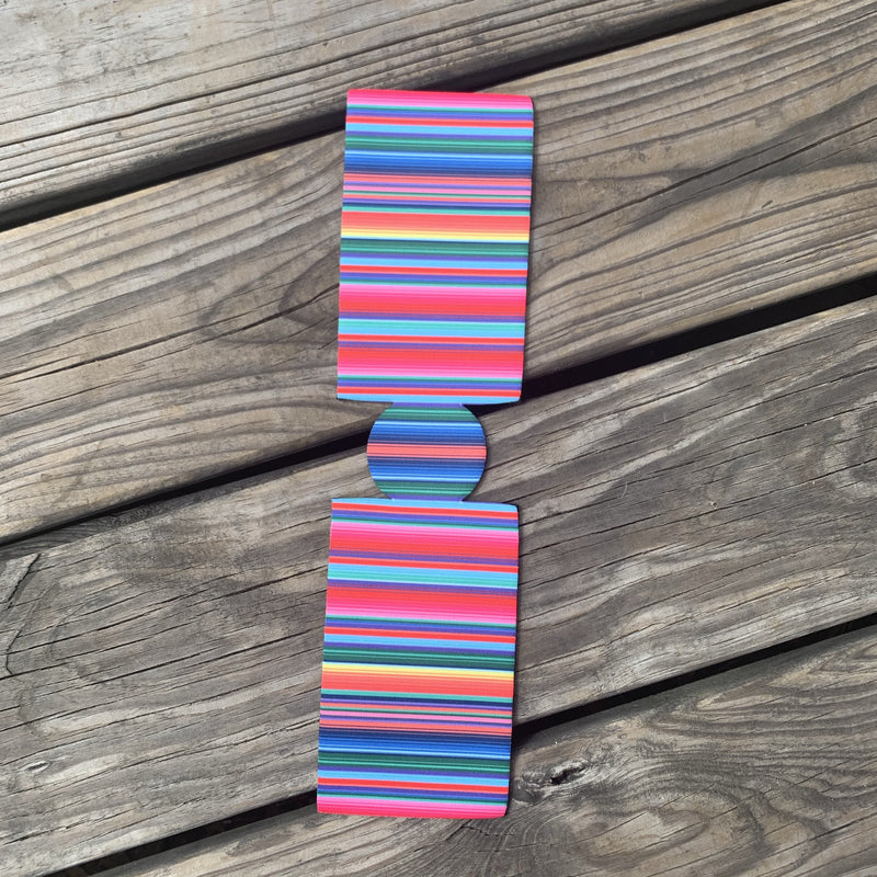 Pink Serape Unsewn Can Cooler