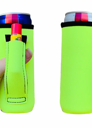 Solid Color 12oz Slim Can Handlers™