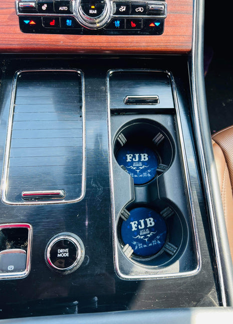 FJB Let's Go Brandon Neoprene Car Coasters