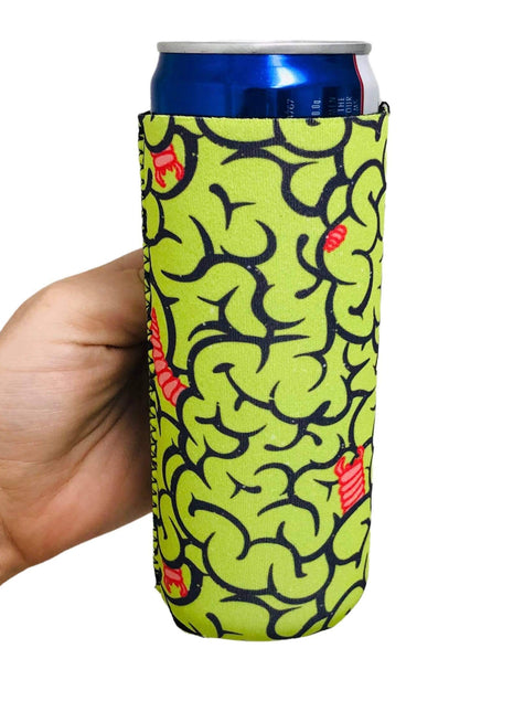 Brains 12oz Slim Can Sleeve