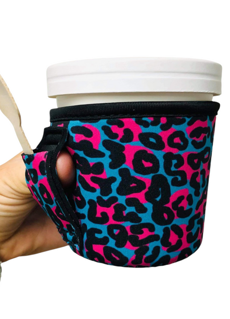 Blue Leopard Pint Size Ice Cream Handler™