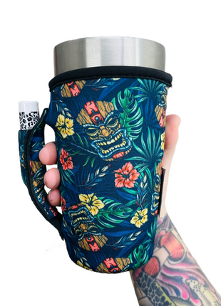 Tiki Tiki 20oz Large Coffee / Tea / Tumbler Handler™