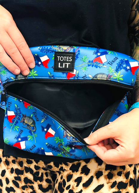 Texas Blue Bonnets Fanny Packin' Tote