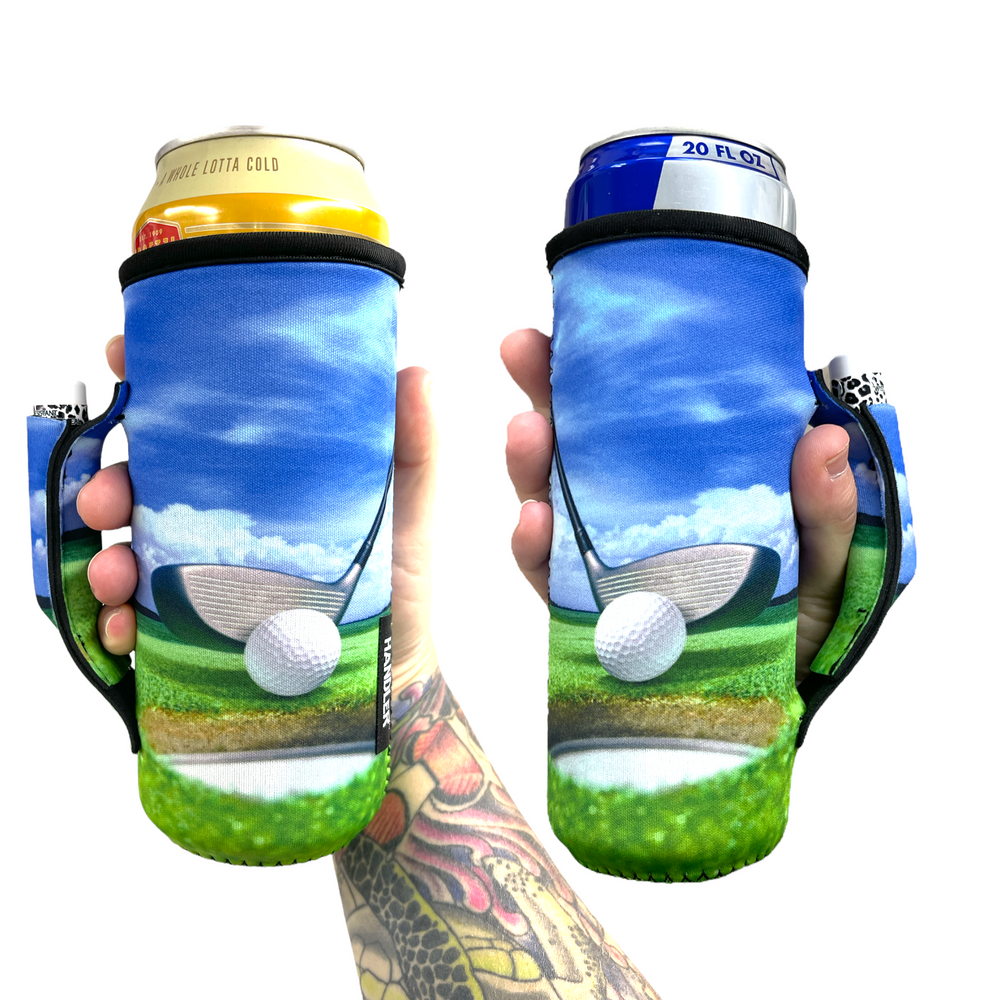 Golf 16-24oz Soda & Water Bottle / Tallboy Can Handler™