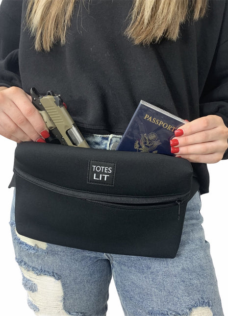 Solid Color Fanny Packin' Tote